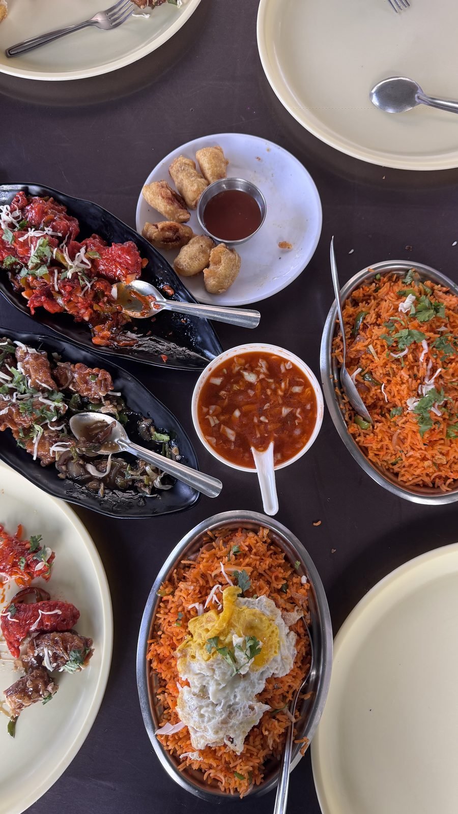 Food at Krishna Valley Resort