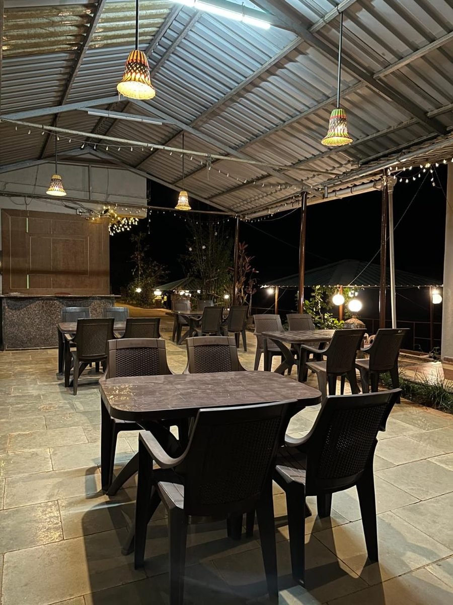Restaurant interior Krishna Valley Resort